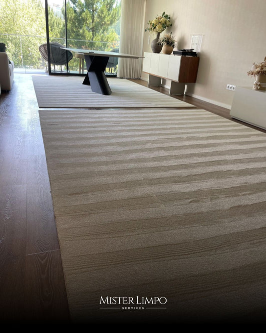 Limpeza de Carpetes e Tapetes ao Domicílio | Mister Limpo Services
