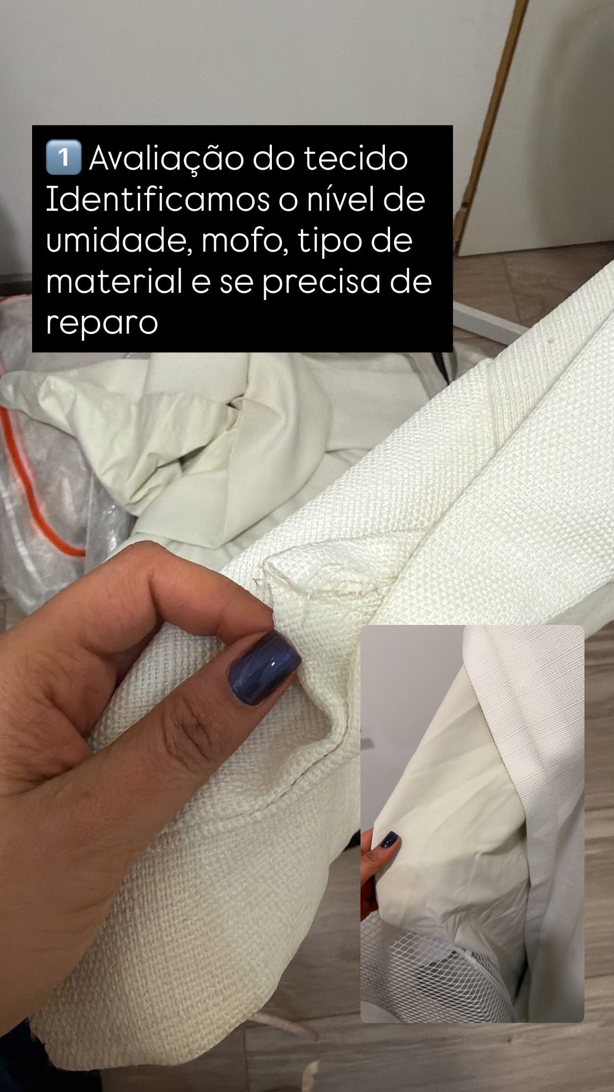 Lavandaria de Cortinados ao Domicílio | Mister Limpo Services