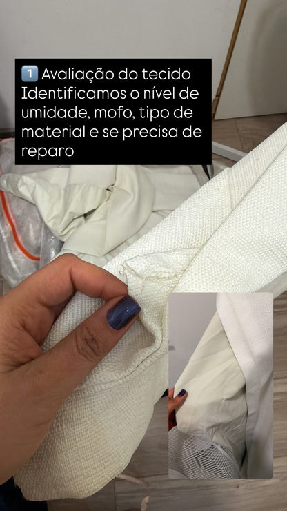 Lavandaria de Cortinados ao Domicílio | Mister Limpo Services